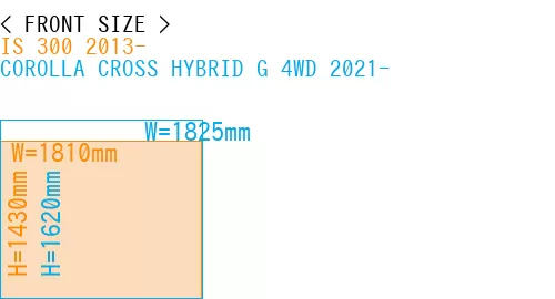 #IS 300 2013- + COROLLA CROSS HYBRID G 4WD 2021-